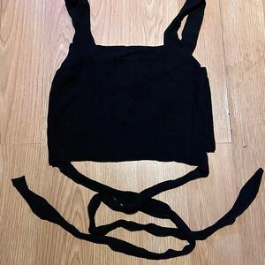 Urban Outfitters Black Crop Top